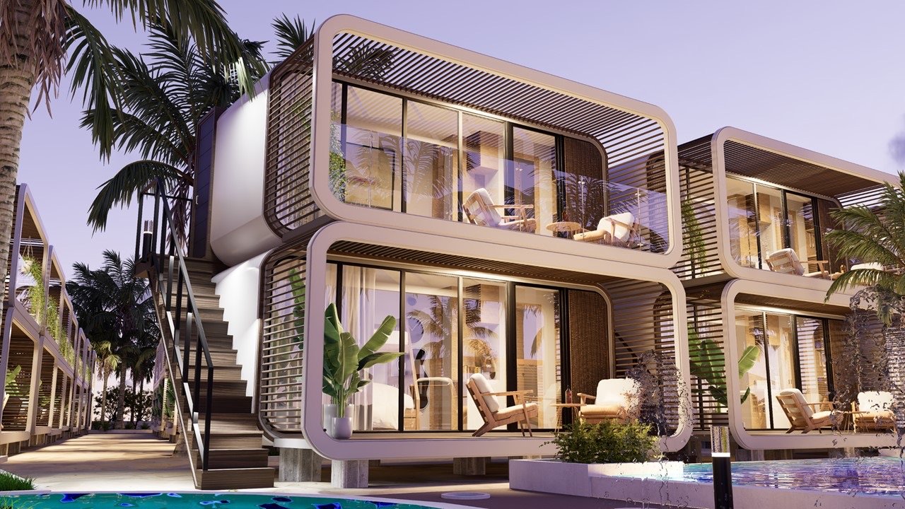 Ocean Glamping, proyecto frente al mar en Cartagena