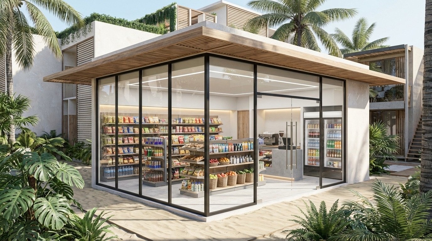 Mercado de conveniencia de Ocean Wellness